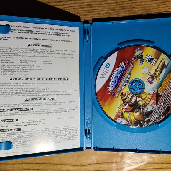 Skylanders Superchargers Nintendo Wii U Game (no manual) - Picture 2 of 5